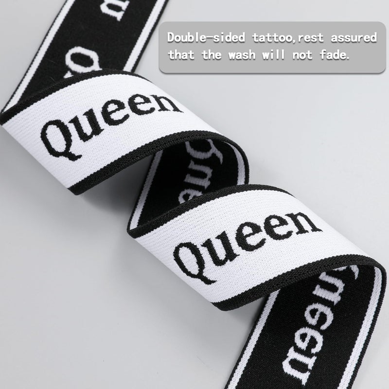 wuher 8Pcs Bed Sheet Organizer Bands Sheets Labels for Elastic Bedding Linen Closet Storage Foldable Sheet Set Organizer Sheet Keeper Band(Queen King Full Twin) - Image 4